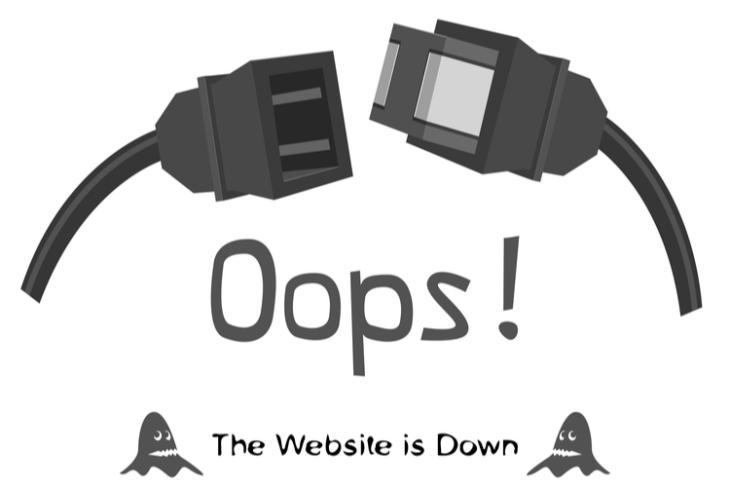 Banyak situs web besar mati karena kegagalan server