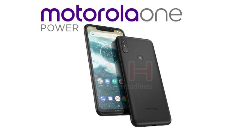 Motorola One Power bị rò rỉ hình ảnh notch