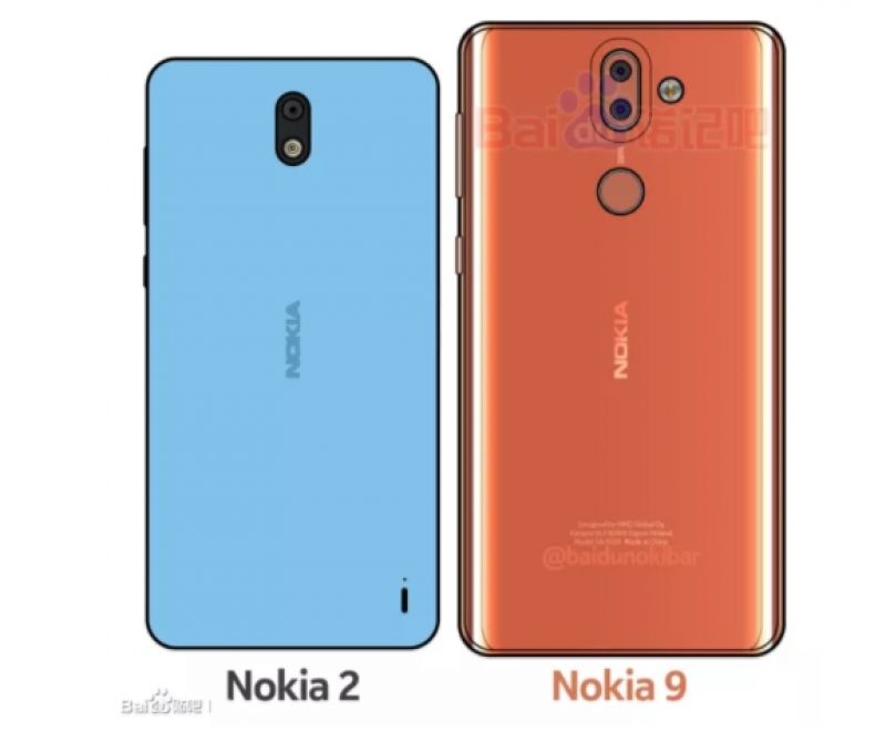 Hình ảnh rò rỉ của Nokia 2 và Nokia 9 