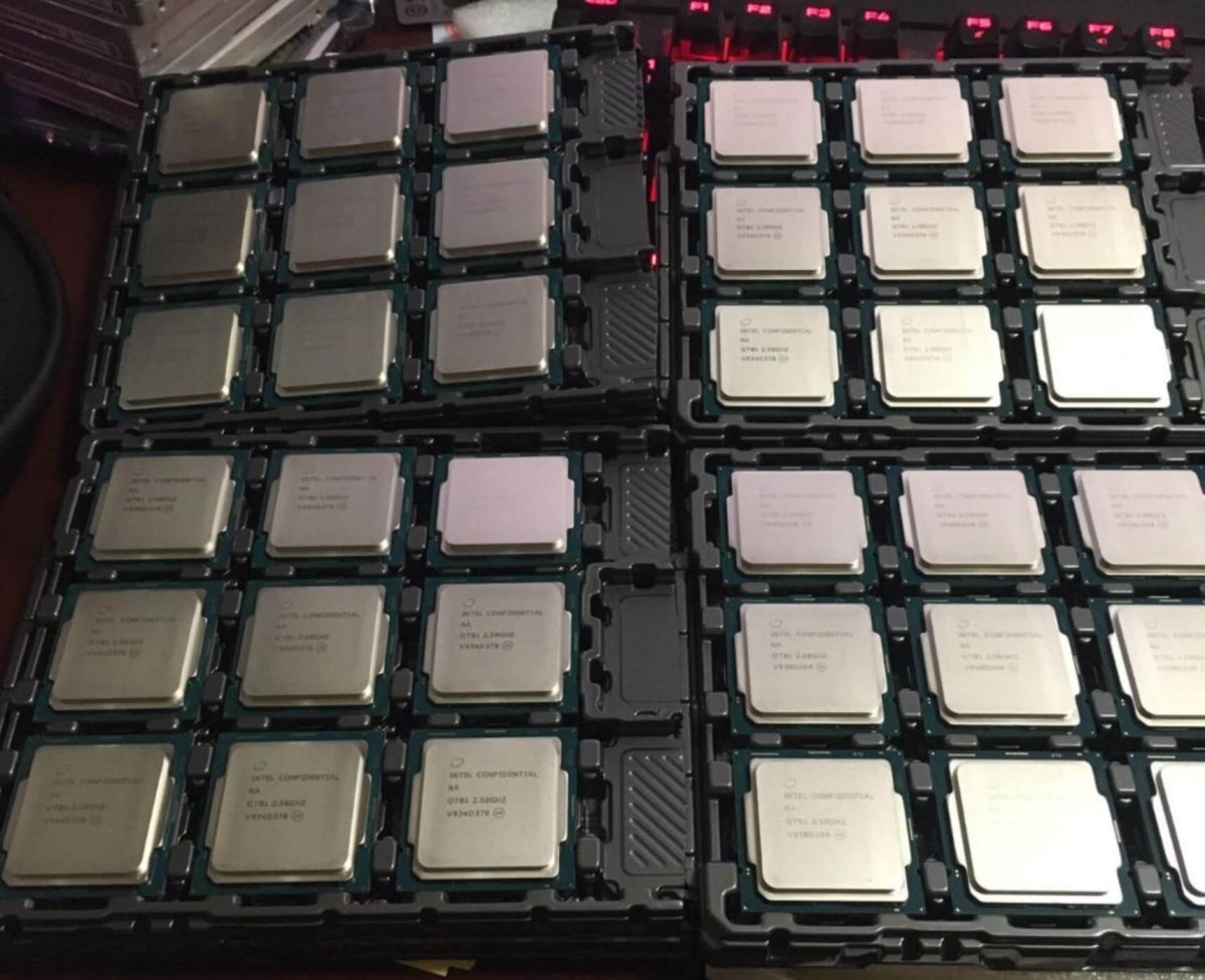 Os Intel Core 10000 ainda brain pics anunciados.  Mas já estão à venda!