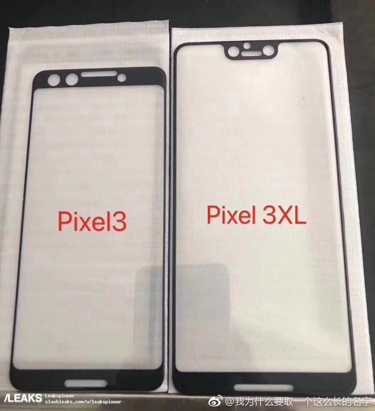 Pixel 3 läcker