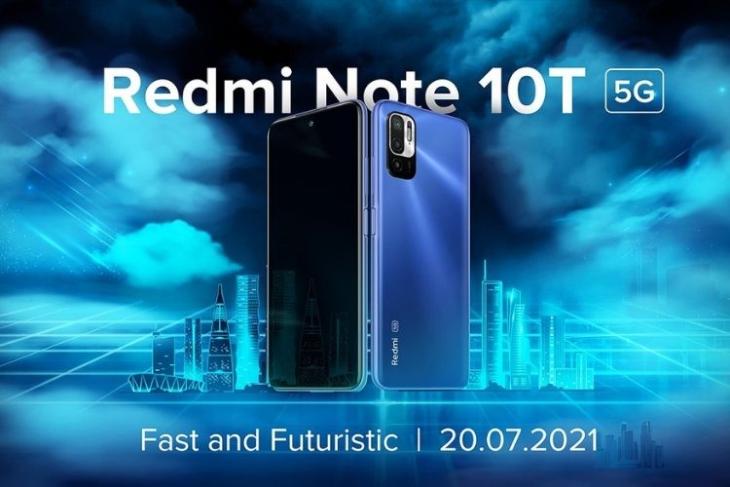 Redmi Note 10T 5G dengan peluncuran kepadatan 700 di India pada 20 Juli