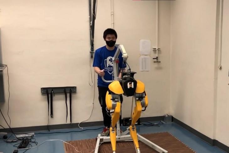 các nhà nghiên cứu đã dạy robot này học cách đi bộ