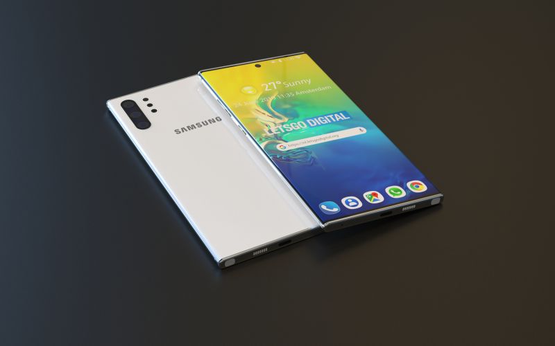 Samsung Galaxy Note 5G-renderingar läckte