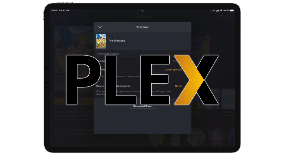 Plex nya nedladdningsfunktion, som ersätter Sync.