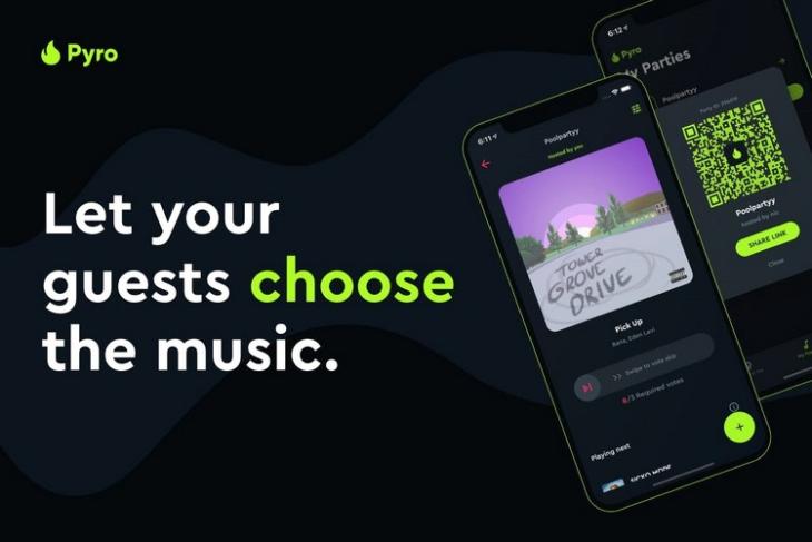 Ứng dụng Pyro dành cho các bữa tiệc Spotify