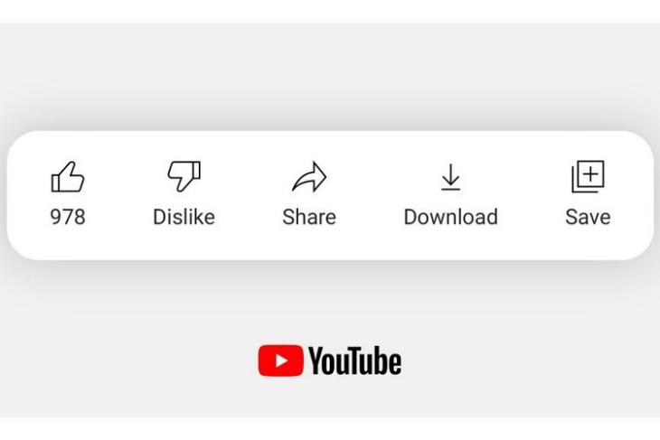YouTube Fitur baru untuk menyembunyikan ketidaksukaan