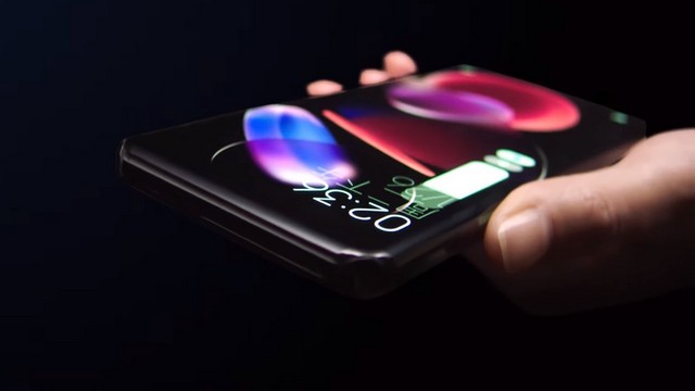 Konsep ponsel layar melengkung empat kali lipat Xiaomi