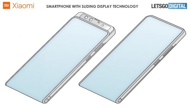 Bằng sáng chế Xiaomi gợi ý về điện thoại màn hình trượt sáng tạo 