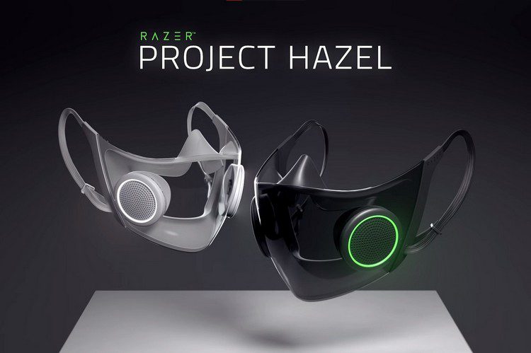 Razer demonstrerade High-Tech Mask med RGB-belysning på CES 2021