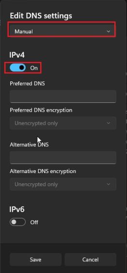 Cara mengaktifkan DNS saat HTTPS diaktifkan Windows 11