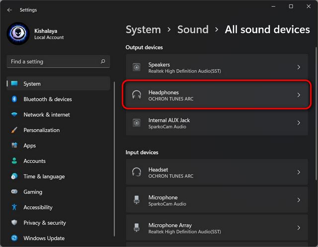 Cara mengaktifkan suara spasial dan penguatan suara Windows 11
