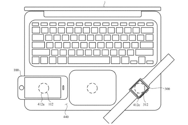 Bạn có thể có khả năng sạc không dây các thiết bị khác bằng cách sử dụng MacBook trong tương lai