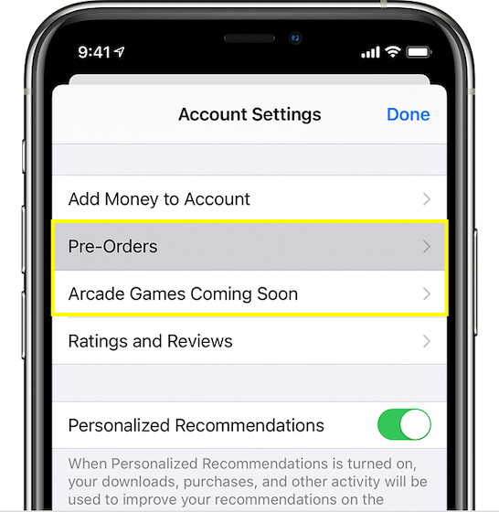 Hủy đơn đặt hàng trước để khắc phục lỗi không thể thay đổi quốc gia cửa hàng ứng dụng trên iPhone