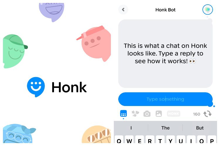 Honk är en unik meddelandeapp för korta chattar i realtid