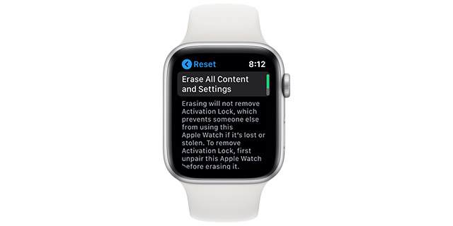 koppla bort och koppla om Apple Watch