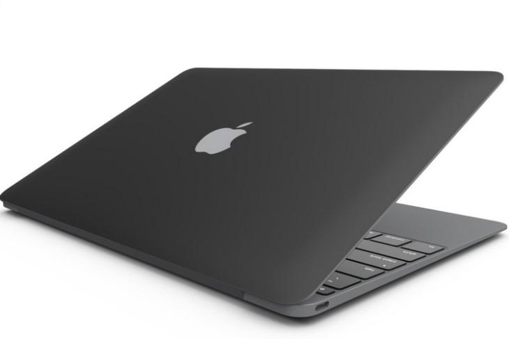 Apple paten untuk macbook hitam matte