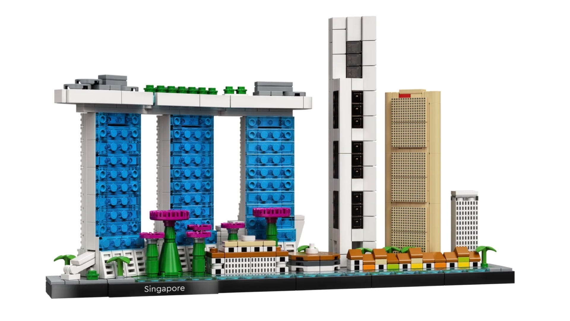 Kumpulan arsitektur LEGO terbaru membawa Anda ke landmark Singapura