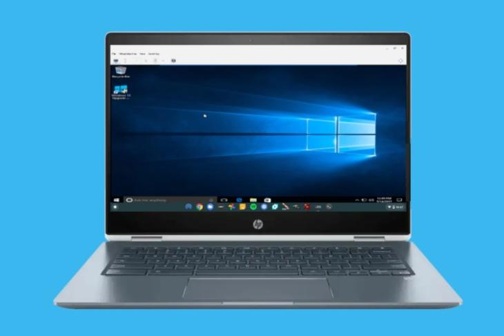 Bagaimana cara meng-install? Windows 10 di Chromebook pada tahun 2020