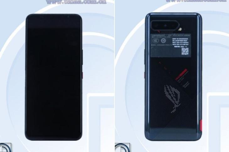 Daftar Asus ROG phone 5 TENAA - desain dengan tampilan dot matrix di bagian belakang bocor