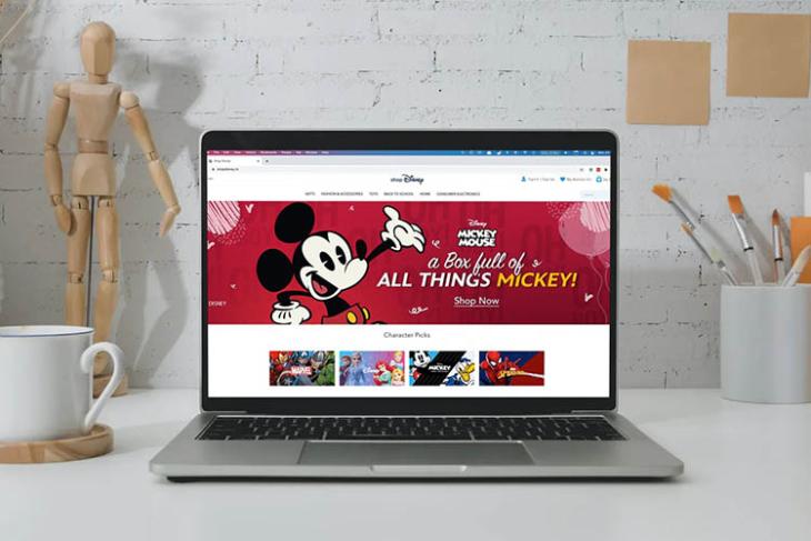 cửa hàng trực tuyến Disney ấn độ