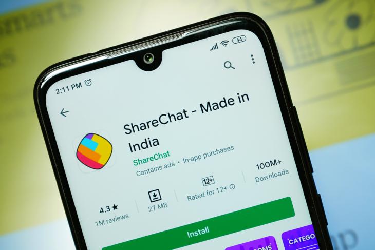 Google är känt för att försöka köpa den indiska sociala medieplattformen ShareChat