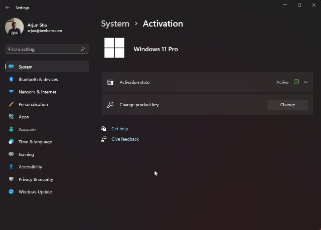 Hur kontrollerar jag om min Windows 11-dator är aktiverad?