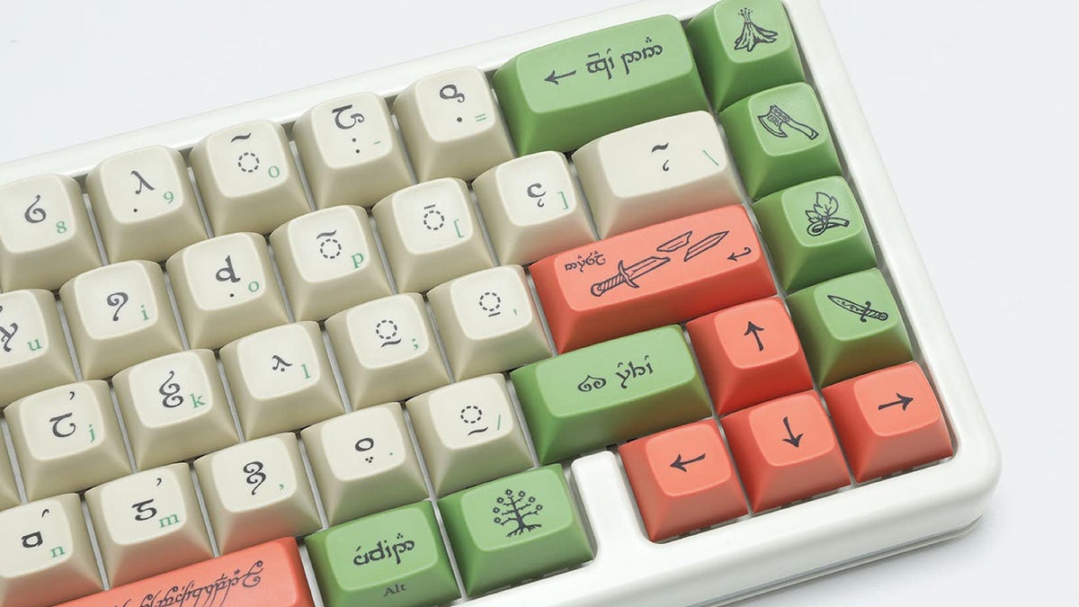 Keycaps Lord of the Rings