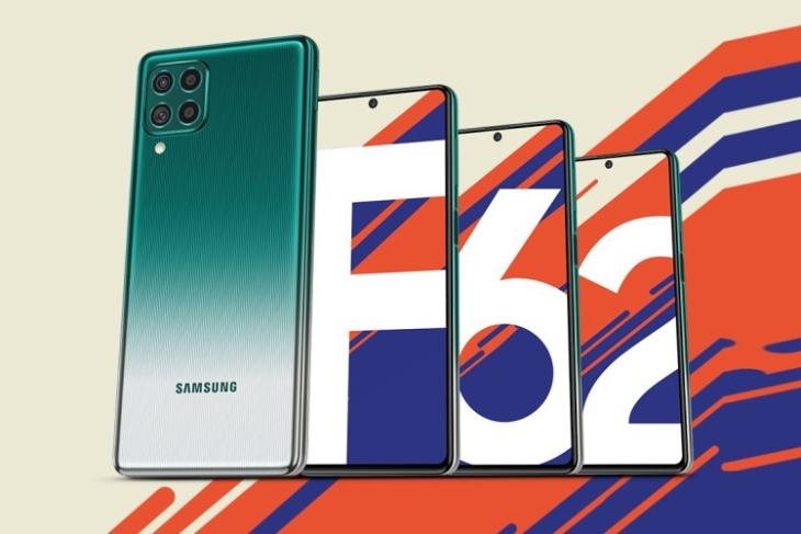 Samsung galaxy F62 diluncurkan di India