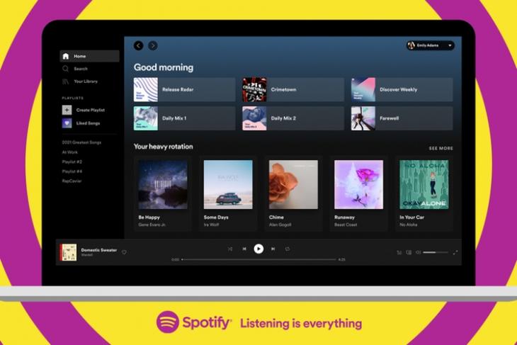 Spotify har ett nytt användargränssnitt för skrivbordet;  Så här slår du på eller av den