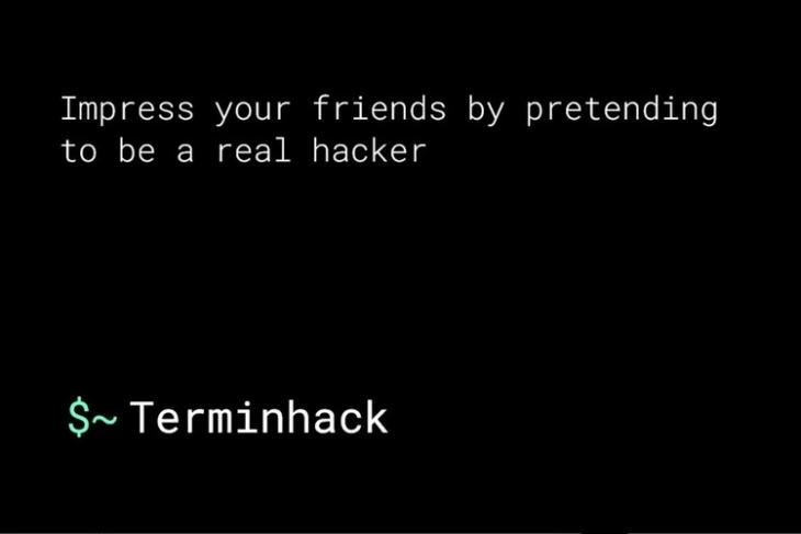 Terminhack låter dig låtsas vara en riktig hacker
