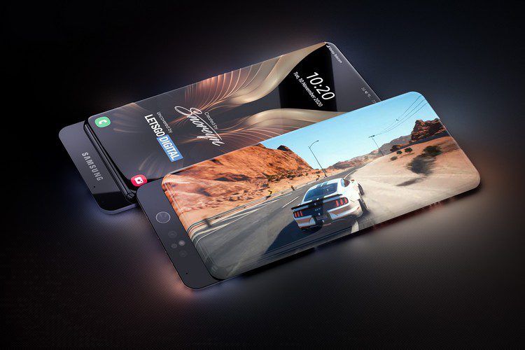 Điện thoại thông minh tương lai của Samsung có thể có màn hình bao quanh, camera trượt