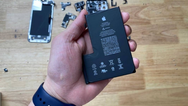 Maximal batterikapacitet för iPhone 12 pro
