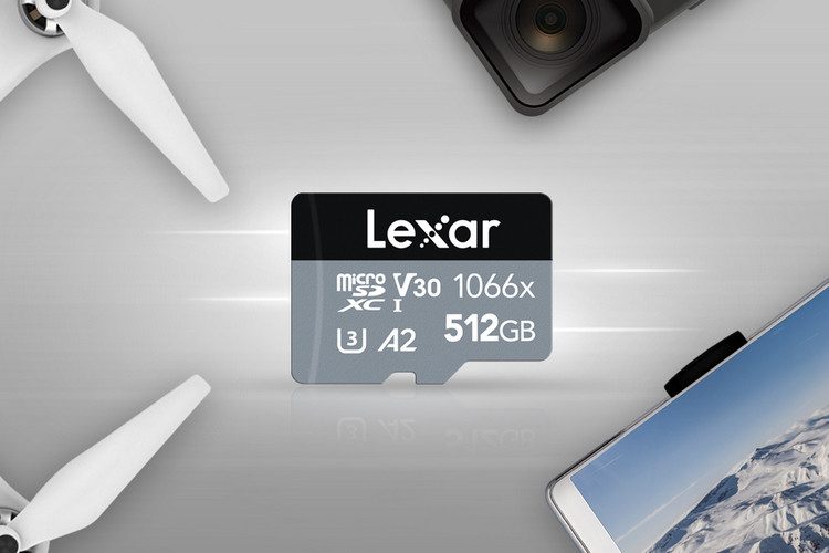 Ra mắt thẻ nhớ MicroSD Lexar Professional 1066x Silver Series với tốc độ 160 MBps