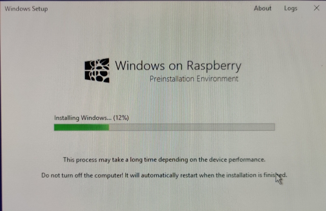 Khởi động Windows 11/10 trên Raspberry Pi