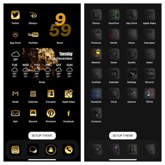 Trình thay đổi biểu tượng ứng dụng bằng đồng thau dành cho iPhone và iPad 