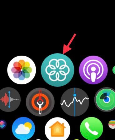 Öppna Mindfulness-appen på Apple Watch
