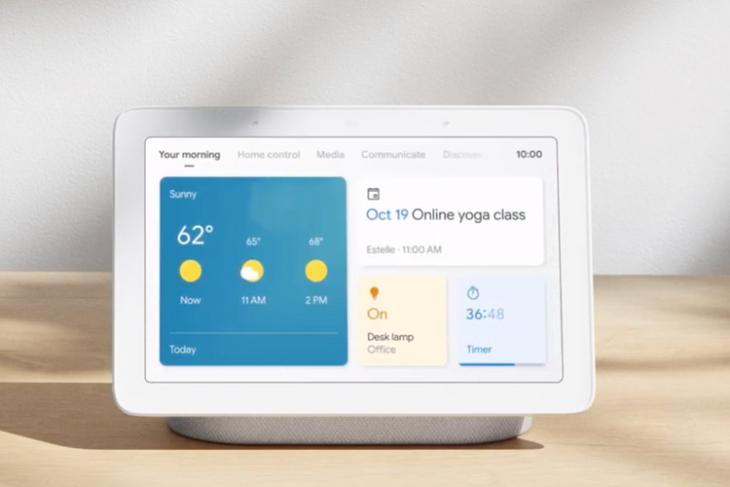 google smart display giao diện mới