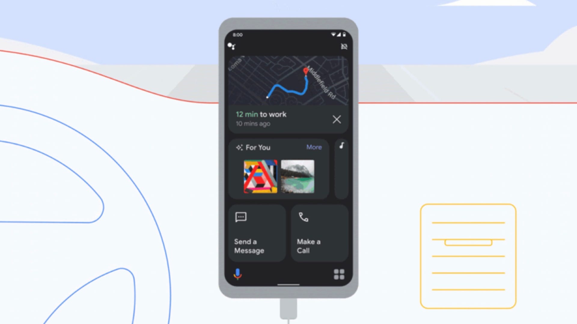 Google Assistant Kör säkrare med nya genvägar