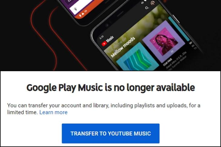 Google Play Musik akhirnya dimatikan untuk banyak pengguna