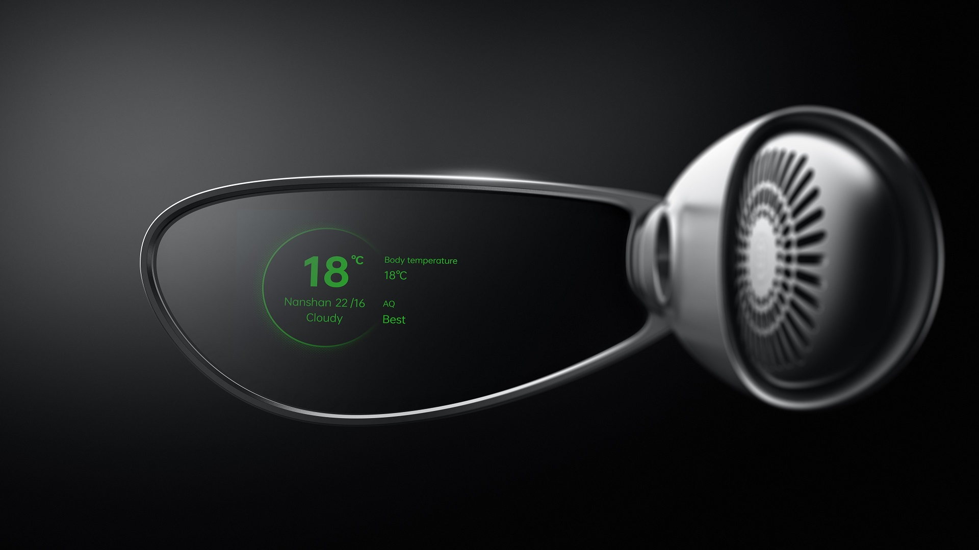 Oppo-kanalen Google Glass med sina senaste ‘supported reality’-glasögon