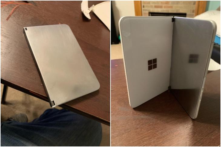Redditor har ersatt glasplattan hos Surface-duon.