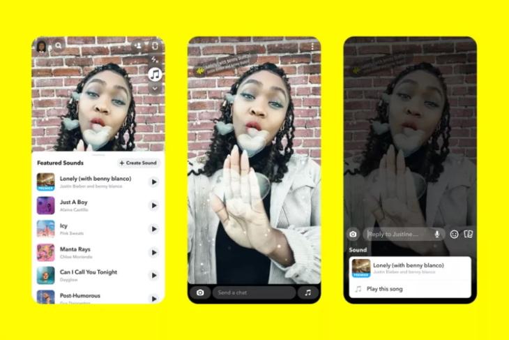 Snapchat låter dig nu lägga till musik till dina Snaps på iOS