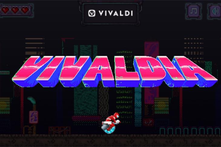 Vivaldi 3.4 Mang trò chơi Vivaldia Endless Runner và các tính năng mới cho máy tính để bàn và Android