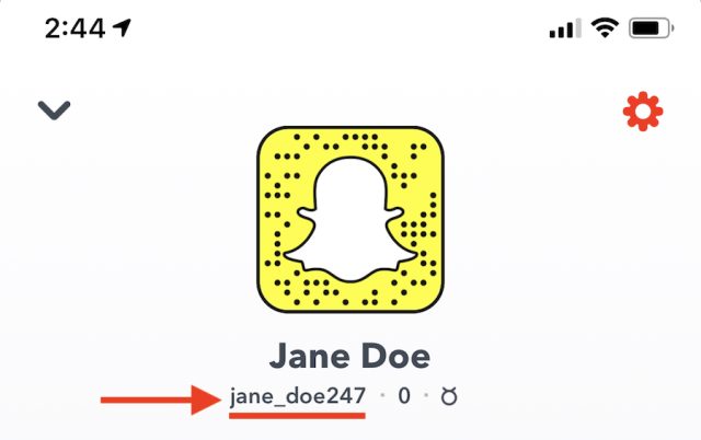Snapchat-example-username-display-name