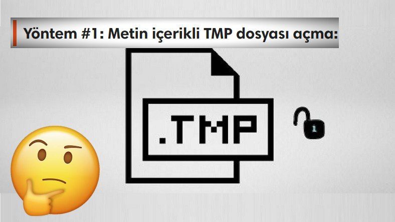 Làm thế nào để mở và xóa tệp TMP?