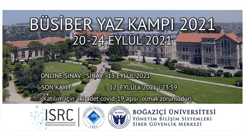 Trại hè BÜSİBER 2021 Bắt đầu vào ngày 20 tháng 9