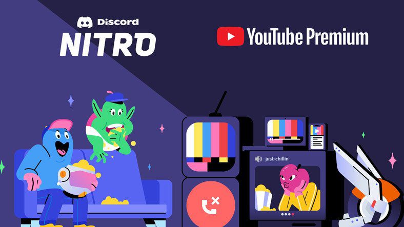 Đối với người đăng ký Nitro Discord 3 Tháng miễn phí YouTube Phần thưởng