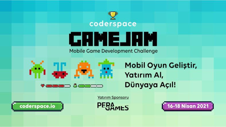 Sự kiện phát triển trò chơi Coderspace GAMEJAM vào ngày 16-18 tháng 4