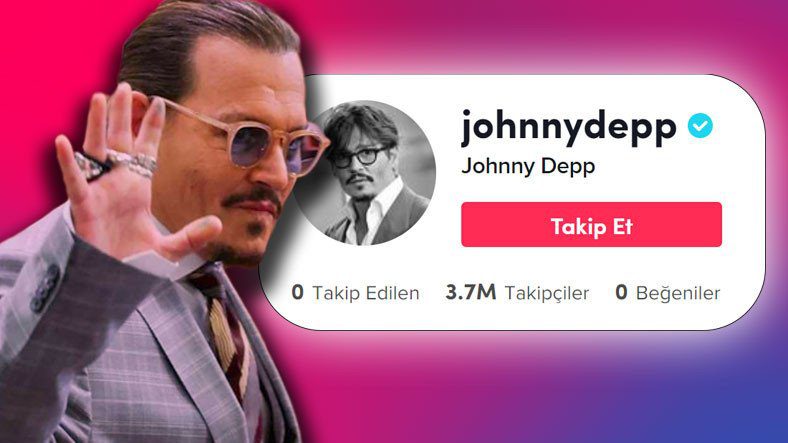 Johnny Depp mở tài khoản TikTok